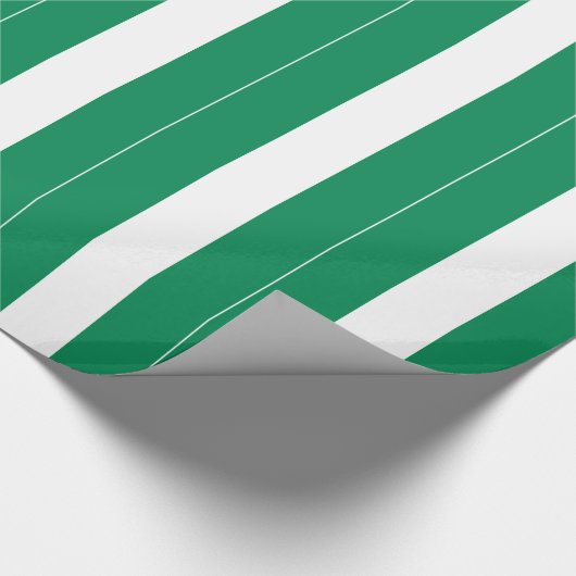 Nigeriaanse vlag cadeaupapier (Hoek)