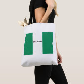 Nigeriaanse vlag draagtas (Dichtbij)