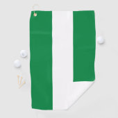Nigeriaanse vlag golfhanddoek (Insitu)