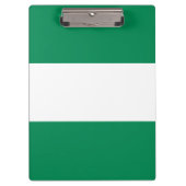 Nigeriaanse vlag klembord (Voorkant)
