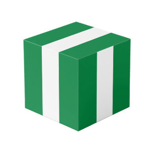 Nigeriaanse vlag kubus