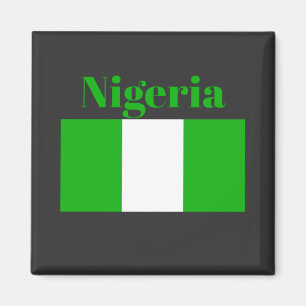 Nigeriaanse vlag magneet