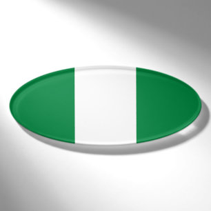 Nigeriaanse vlag naambadge