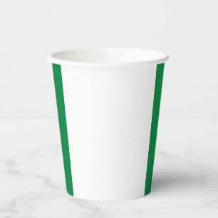 Nigeriaanse vlag papieren bekers