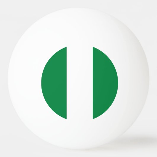 Nigeriaanse vlag pingpongballen (Voorkant)