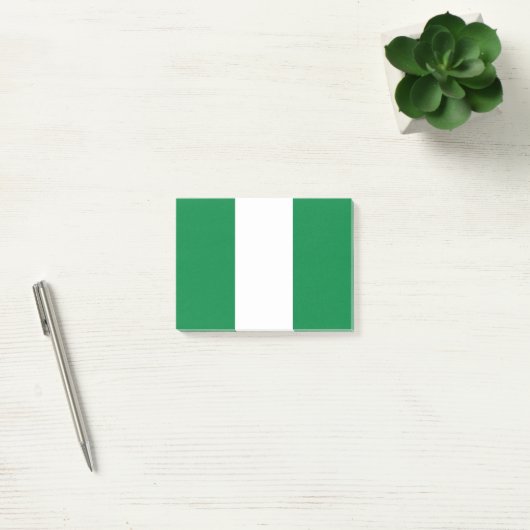 Nigeriaanse vlag post-it® notes (Kantoor)