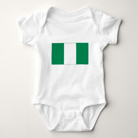 Nigeriaanse vlag romper (Voorkant)