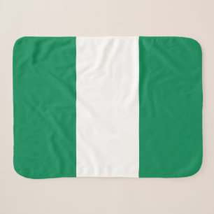 Nigeriaanse vlag sherpa deken