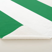 Nigeriaanse vlag sherpa deken (3/4)
