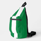 Nigeriaanse vlag sling bag (Rechterhoek)
