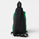 Nigeriaanse vlag sling bag (Achterkant)