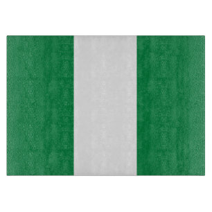 Nigeriaanse vlag snijplank