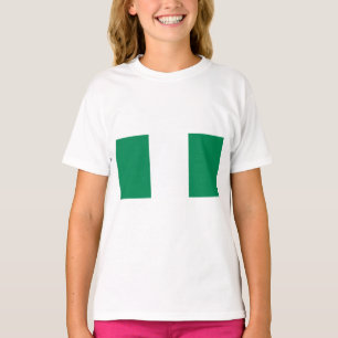 Nigeriaanse vlag t-shirt