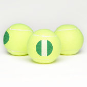 Nigeriaanse vlag tennisballen (Multi)