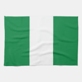 Nigeriaanse vlag theedoek (Horizontaal)