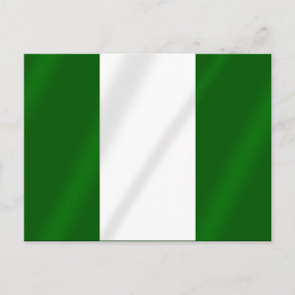 Nigeriaanse vlag van Nigeriaanse shirten en cadeau Briefkaart