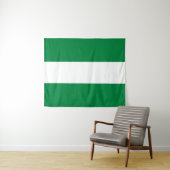 Nigeriaanse vlag wandkleed (In Situ (horizontaal))