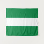 Nigeriaanse vlag wandkleed (Voorkant (horizontaal))