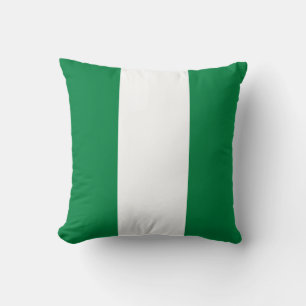 Nigeriaanse vlag x vlaggenpiloot kussen