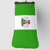 Nigeriaanse wapenschild golfheadcover (Draai 90)