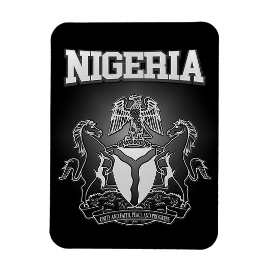 Nigeriaanse wapenstilstand magneet (Verticaal)