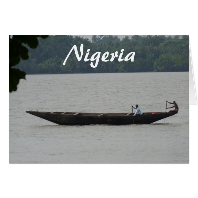 Nigerian Boat (Voorkant Horizontaal)