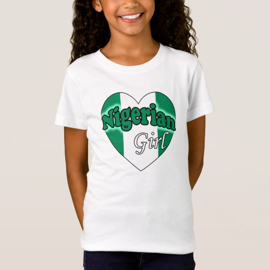 Nigerian Girl T-shirt (Voorkant)