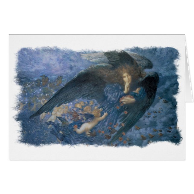 Night Angel-kaart (Voorkant Horizontaal)