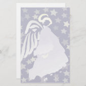 Night Angel Stationery Briefpapier (Voorkant / Achterkant)