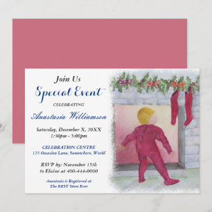 Night Before Christmas PARTY UITNODIGING