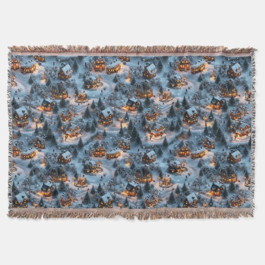 Night Before Christmas - Twilight Serenity Deken (Voorkant)