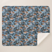 Night Before Christmas - Twilight Serenity  Sherpa Deken (Voorkant (horizontaal))