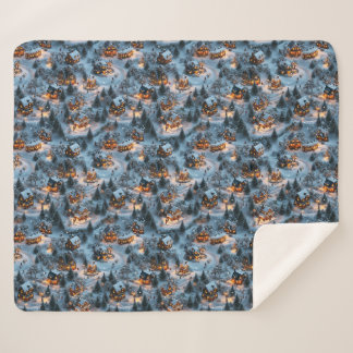 Night Before Christmas - Twilight Serenity  Sherpa Deken