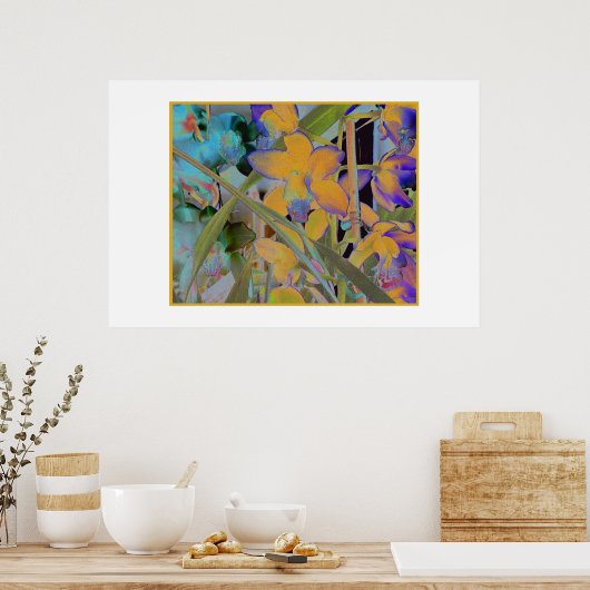 Night Bloom Poster (Keuken)