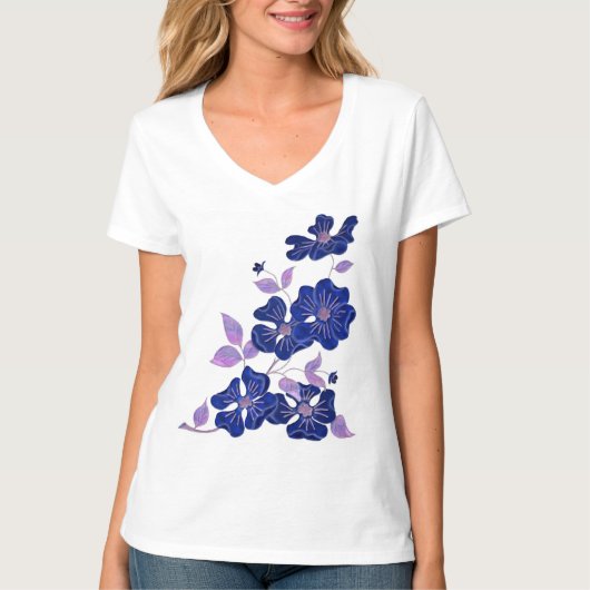 Night Bloom T-shirt (Voorkant)