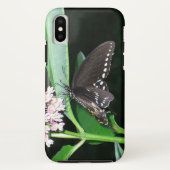 Night Butterfly Black Swallowtail bij Shenandoah Case-Mate iPhone Case (Achterkant)