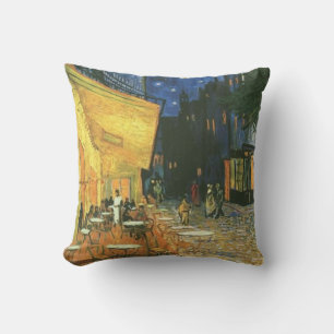 Night Cafe Peinture par van Gogh Coussin