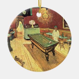 Night Cafe, plaats Lamartine door Vincent van Gogh Keramisch Ornament