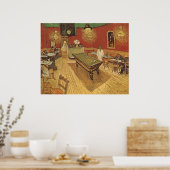 Night Cafe van Vincent van Gogh Poster (Keuken)