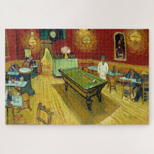Night Cafe - Vincent van Gogh schilderende Art Legpuzzel