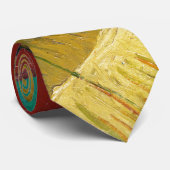 Night Cafe - Vincent van Gogh schilderende Art Stropdas (Opgerold)