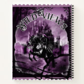 Night Castle Stamp Notitieboek (Achterkant)