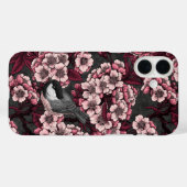 Night cherry tuin Case-Mate iPhone case (Achterkant (horizontaal))
