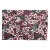 Night cherry tuin kussensloop (Achterkant)