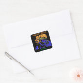 NIGHT CIRCUS SATIVA VIERKANTE STICKER (Envelop)