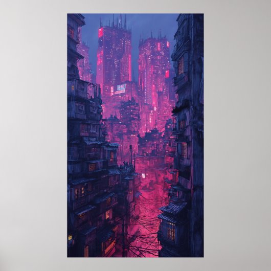 Night City Poster (Voorkant)