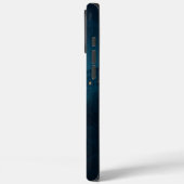 Night City Skyline Hoesje-Mate iPhone Case (Achterkant / Links)