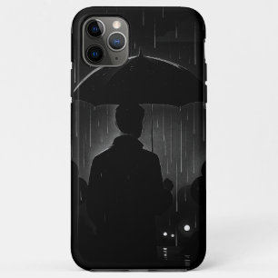 Night City Skyline Hoesje-Mate iPhone Case