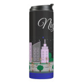Night City Thermosbeker (Gedraaid links)