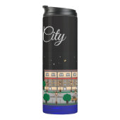 Night City Thermosbeker (Geroteerd rechts)